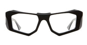 Ottica Mondello Roma - Kuboraum - KRO0F6BM000000OP - MASK F6 - BLACK MATTE RX - Acetate - shape Rectangular - Black - EYEWEAR - EYEGLASSES - Unisex,Uomo,Donna,Women,Men - lens Clear - Made In Italy