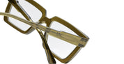 Ottica Mondello Roma - Kuboraum - KROK26MO000000OP - MASK K26 MO - WARM OLIVE RX - Acetate - shape Squared - green - EYEWEAR - EYEGLASSES - Unisex,Uomo,Donna,Women,Men - lens Clear - Made In Italy