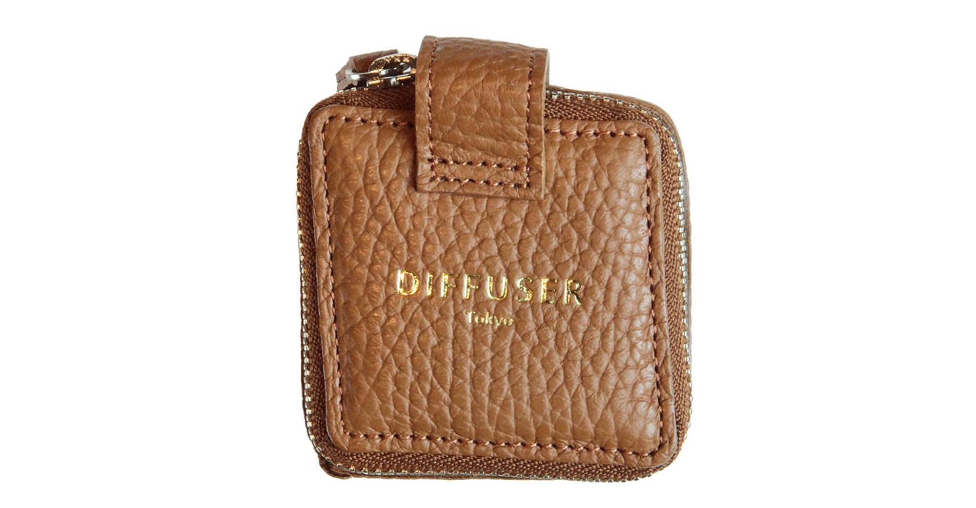 Rhombus prism storage box type 2 - saddle tan