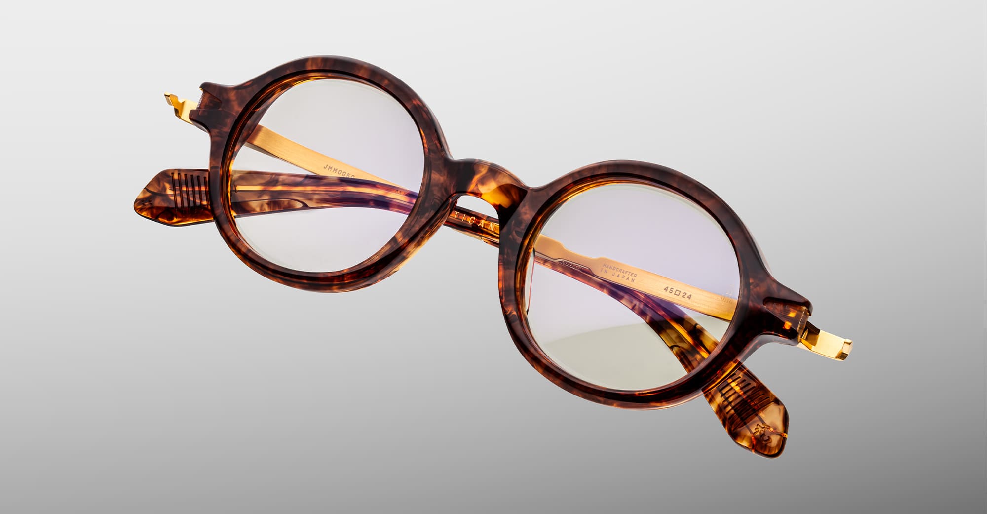Ottica Mondello Roma - Jacques Marie Mage - JMMOGRX-5C - HARTIGAN - ARGYLE RX - Acetate - shape Round - Tortoise - EYEWEAR - EYEGLASSES - Unisex,Uomo,Donna,Women,Men - lens Clear - Made In Japan