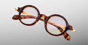Ottica Mondello Roma - Jacques Marie Mage - JMMOGRX-5C - HARTIGAN - ARGYLE RX - Acetate - shape Round - Tortoise - EYEWEAR - EYEGLASSES - Unisex,Uomo,Donna,Women,Men - lens Clear - Made In Japan