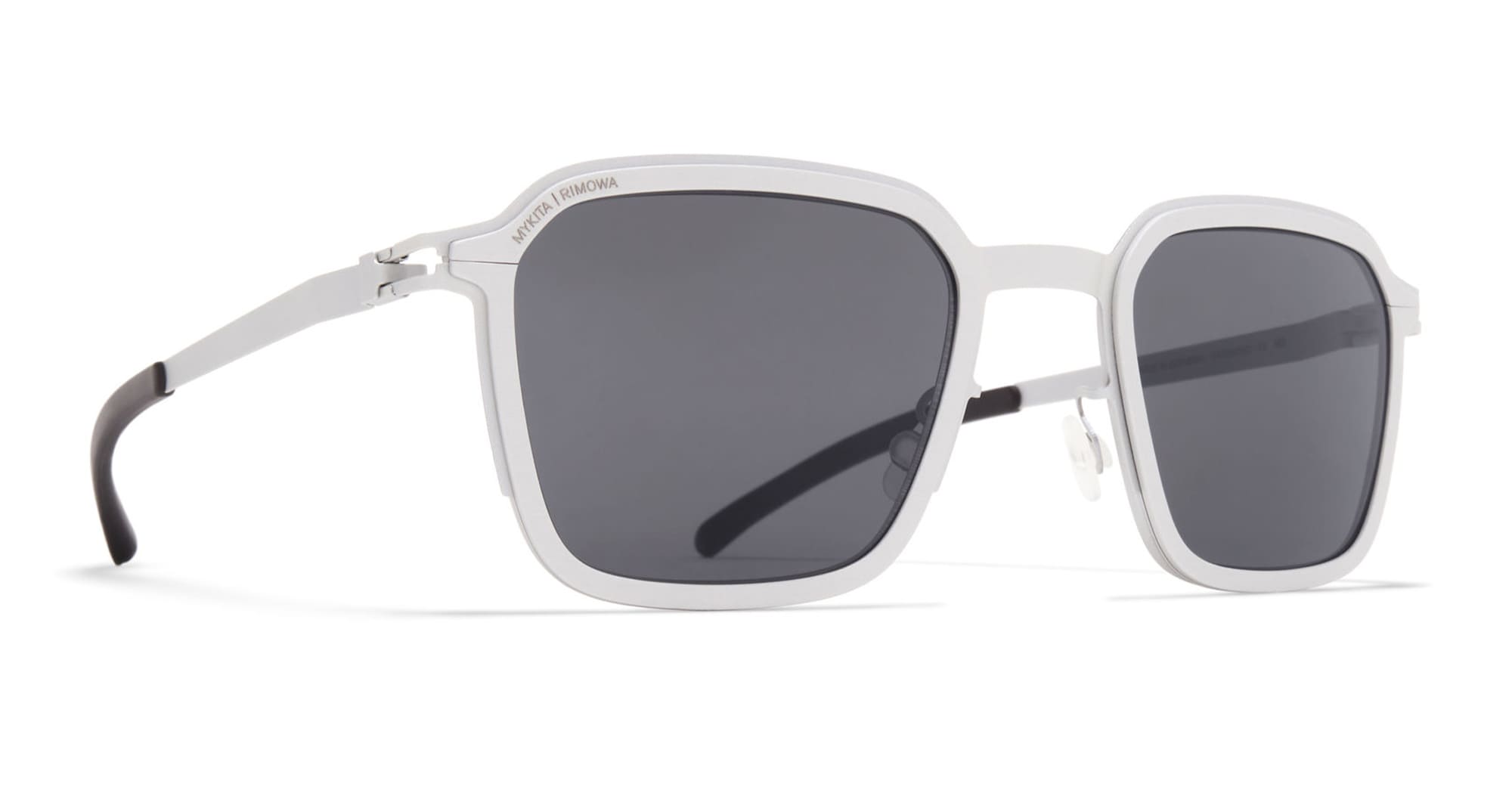  SILVER - stainless steel - shape  - Silver - EYEWEAR - SUNGLASSES - Unisex,Uomo,Donna,Women,Men - lens  - Made In Germany