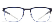 Ottica Mondello Roma - Mykita - 10081238 - HARRISON - INDIGO / YALE BLUE RX - stainless steel - shape  - blue - EYEWEAR - EYEGLASSES - Uomo,Men - lens  - Made In Germany