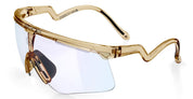 Ottica Mondello Roma - Alba Optics - 8050054518404 - DELTA - SMOKE GLOSSY / VZUM F-LENS FIRE - Tr90 - shape Mask - brown - EYEWEAR - SUNGLASSES - Unisex,Uomo,Donna,Women,Men - lens red - Made In Italy