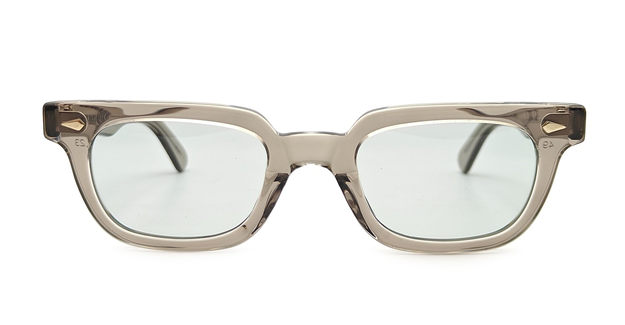  LIGHT GREY LENS - Acetate - shape Rectangular - grey - EYEWEAR - SUNGLASSES - Unisex,Uomo,Donna,Women,Men - lens Grey - Made In Japan