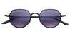 Ottica Mondello Roma - Jacques Marie Mage - JMMTN-12K - HARTANA - BLACKBERRY  - Titanium - shape Round - Black - EYEWEAR - EYEGLASSES - Uomo,Men - lens purple gradient - Made In Japan