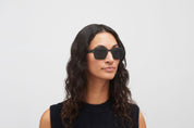 Ottica Mondello Roma - Mykita - 10085034 - MOTT - BLACK - stainless steel - shape Squared - Black - EYEWEAR - SUNGLASSES - Donna,Women - lens Grey - Made In Germany