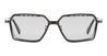 Ottica Mondello Roma - Kuboraum - KRSH15RH0000004G  - MASK H15 - GUNMETAL - Metal - shape Rectangular - grey - EYEWEAR - SUNGLASSES - Unisex,Uomo,Donna,Women,Men - lens light grey - Made In Italy