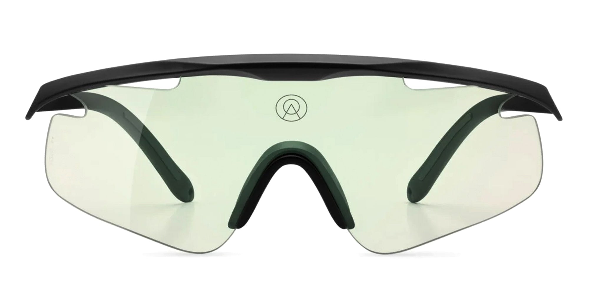  VZUM F-LENS BTL - Tr90 - shape Mask - Black - EYEWEAR - SUNGLASSES - Unisex,Uomo,Donna,Women,Men - lens blue green - Made In Italy