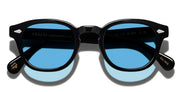 Ottica Mondello Roma - Moscot - OR-LMB2-S49240200-TD - LEMTOSH (49) - BLACK / CUSTOM CELEBRITY BLUE LENS - Acetate - shape  - Black - EYEWEAR - SUNGLASSES - Unisex,Uomo,Donna,Women,Men - lens  - Made In China