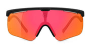 Ottica Mondello Roma - Alba Optics - 8050054518565 - DELTA - BLACK / VZUM F-LENS FIRE - Tr90 - shape Mask - Black - EYEWEAR - SUNGLASSES - Unisex,Uomo,Donna,Women,Men - lens red - Made In Italy