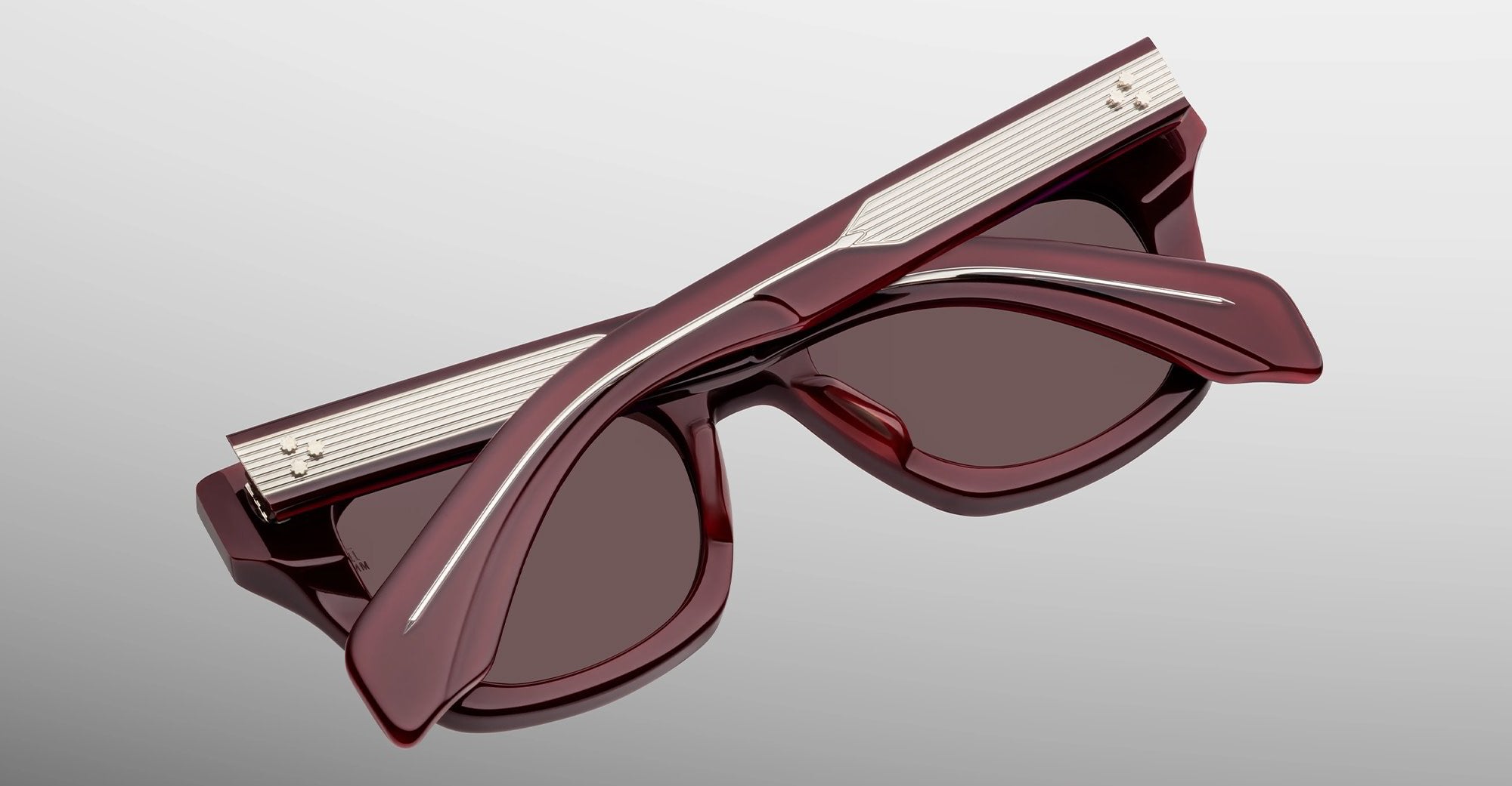 Ottica Mondello Roma - Jacques Marie Mage - JMMDE-R7 - DEALAN - BORDEAUX EMPIRE - Acetate - shape Squared - red - EYEWEAR - SUNGLASSES - Unisex,Uomo,Donna,Women,Men - lens Brown - Made In Japan