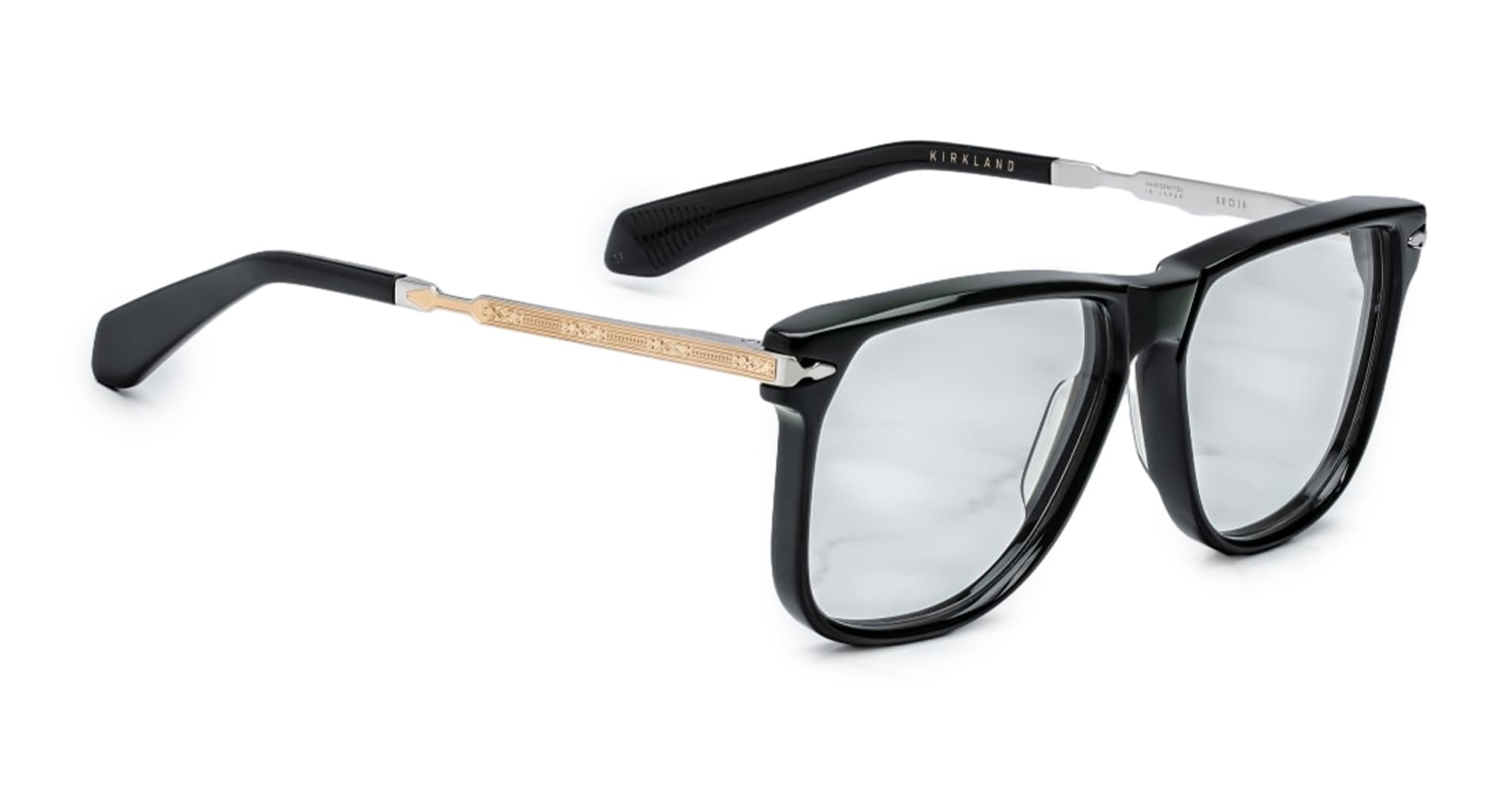 Ottica Mondello Roma - Jacques Marie Mage - JMMKDRX-1N - KIRKLAND - VIPER RX - acetate, titanium  - shape Navigator - Black - EYEWEAR - EYEGLASSES - Uomo,Men - lens Clear - Made In Japan