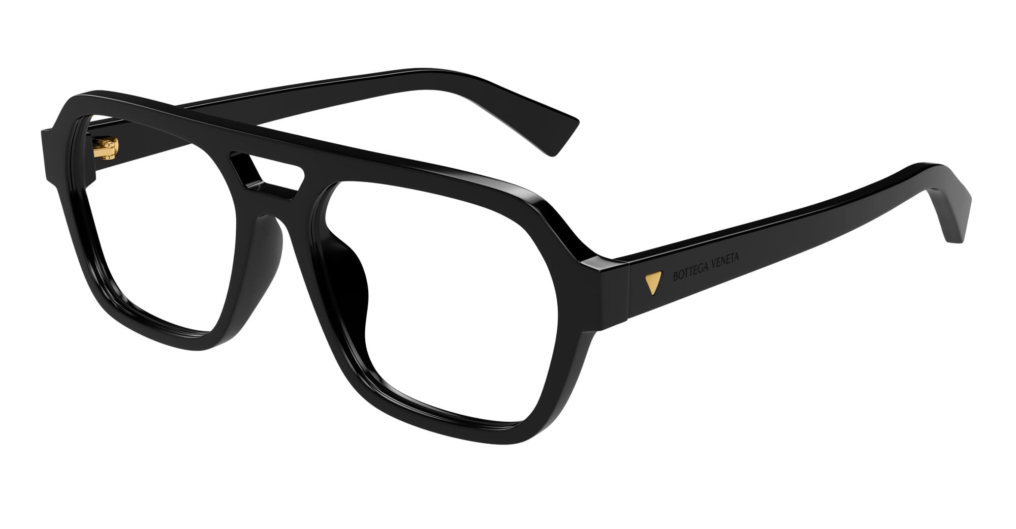 Ottica Mondello Roma - Bottega Veneta - BV1336OA-001 - BV1336OA-001 - BLACK RX / ASIAN FIT - Acetate - shape  - Black - EYEWEAR - EYEGLASSES - Unisex,Uomo,Donna,Women,Men - lens  - Made In Japan