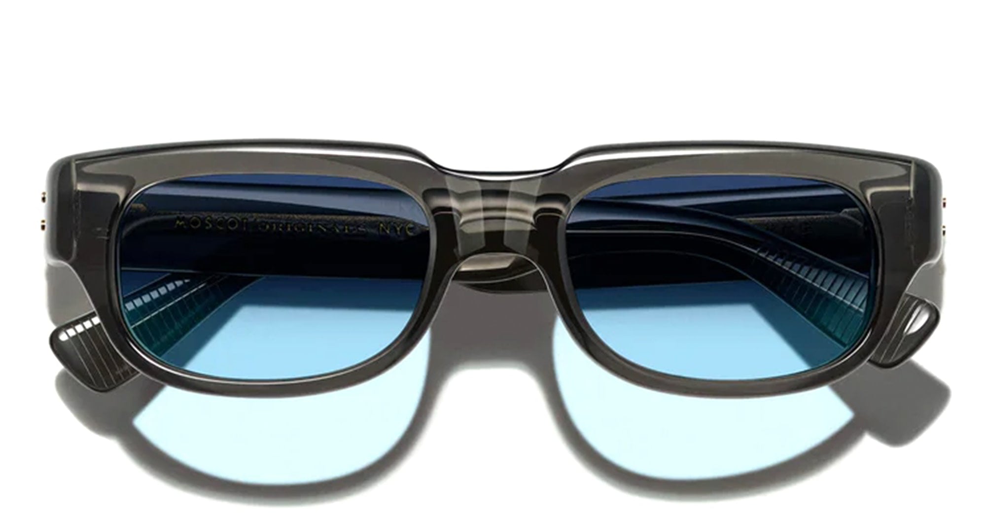 Ottica Mondello Roma - Moscot - OR-STP-S51210705-TP - SHTUP - GREY / DENIM BLUE LENS - Acetate - shape  - grey - EYEWEAR - SUNGLASSES - Unisex,Uomo,Donna,Women,Men - lens  - Made In China