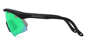 Ottica Mondello Roma - Alba Optics - 8050054516394 - MANTRA - BLACK / VZUM F-LENS BTL - Tr90 - shape Mask - Black - EYEWEAR - SUNGLASSES - Unisex,Uomo,Donna,Women,Men - lens blue green - Made In Italy