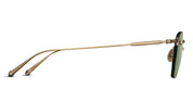 Ottica Mondello Roma - Matsuda - M5006.SG.AG.46 - M5006 - ANTIQUE GOLD - Titanium - shape Hexagonal - Gold - EYEWEAR - SUNGLASSES - Unisex,Uomo,Donna,Women,Men - lens Green - Made In Japan