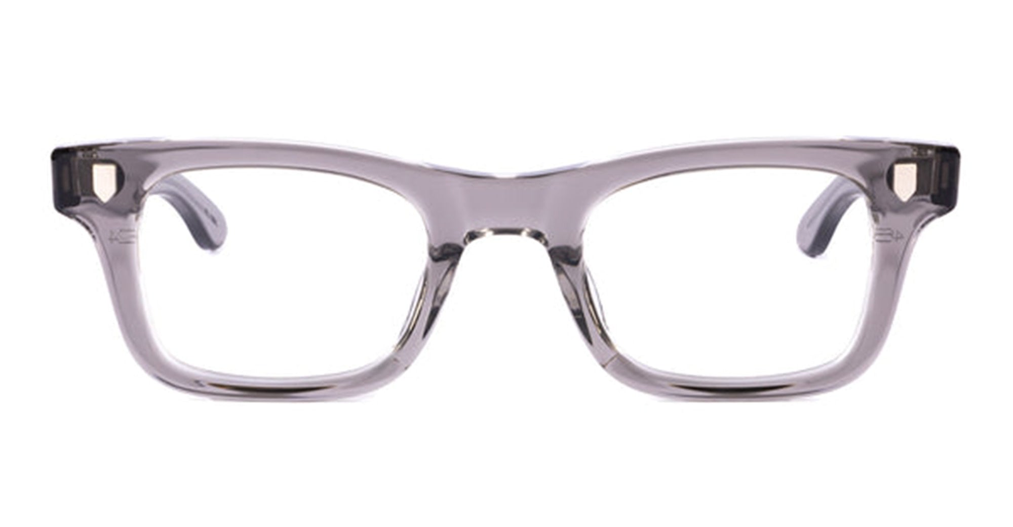 Ottica Mondello Roma - Julius Tart - JTPL-139L - BULLET - GREY CRYSTAL II RX - Acetate - shape Rectangular - grey - EYEWEAR - EYEGLASSES - Unisex,Uomo,Donna,Women,Men - lens Clear - Made In Japan