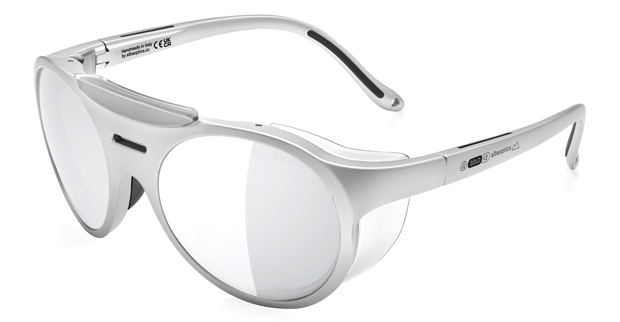  VZUM ALU ICE - Tr90 - shape  - Silver - EYEWEAR - SUNGLASSES - Unisex,Uomo,Donna,Women,Men - lens  - Made In Italy