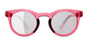 Ottica Mondello Roma - Alba Optics - 8050054517254 - ANVMA V.02 - CHERRY GLOSSY / VZUM ALU - Tr90 - shape Panto - pink - EYEWEAR - SUNGLASSES - Unisex,Uomo,Donna,Women,Men - lens Grey - Made In Italy