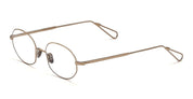 Ottica Mondello Roma - Ahlem - AHL.001236.OPT - Montsouris - Grey Gold RX - Metal - shape Oval - Gold - EYEWEAR - EYEGLASSES - Unisex,Uomo,Donna,Women,Men - lens Clear - Made In France