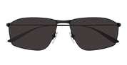 Ottica Mondello Roma - Balenciaga - BB0413S-001 - BB0413S-001 - BLACK - Metal - shape Rectangular - Black - EYEWEAR - SUNGLASSES - Unisex,Uomo,Donna,Women,Men - lens Grey - Made In Japan
