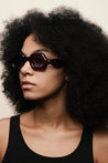 Ottica Mondello Roma - Paloceras - pebble-double-tortoise-sx - PEBBLE - DOUBLE TORTOISE SX - Acetate - shape Squared - Tortoise - EYEWEAR - SUNGLASSES - Unisex,Uomo,Donna,Women,Men - lens Gradient blue - Made In China