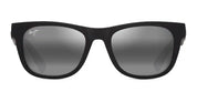 Ottica Mondello Roma - Maui Jim - MJ0687S-001 - KAULIKE - MATTE BLACK / NEUTRAL GREY - nylon - shape Classic - Black - EYEWEAR - SUNGLASSES - Unisex,Uomo,Donna,Women,Men - lens Grey - Made In Japan