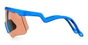 Ottica Mondello Roma - Alba Optics - 8050054517506 - DELTA - BLUE GLOSSY / VZUM SALMON - Tr90 - shape Mask - blue - EYEWEAR - SUNGLASSES - Unisex,Uomo,Donna,Women,Men - lens Pink - Made In Italy