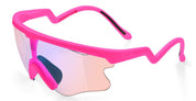 Ottica Mondello Roma - Alba Optics - 8050054517940 - DELTA LEI - FUCHSIA II / VZUM F-LENS FLM - Tr90 - shape Mask - pink - EYEWEAR - SUNGLASSES - Unisex,Uomo,Donna,Women,Men - lens purple - Made In Italy