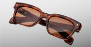 Ottica Mondello Roma - Jacques Marie Mage - JMMMLX-18P - MOLINO 55 - BOURBON - Acetate - shape Rectangular - Havana - EYEWEAR - SUNGLASSES - Unisex,Uomo,Donna,Women,Men - lens Brown - Made In Japan