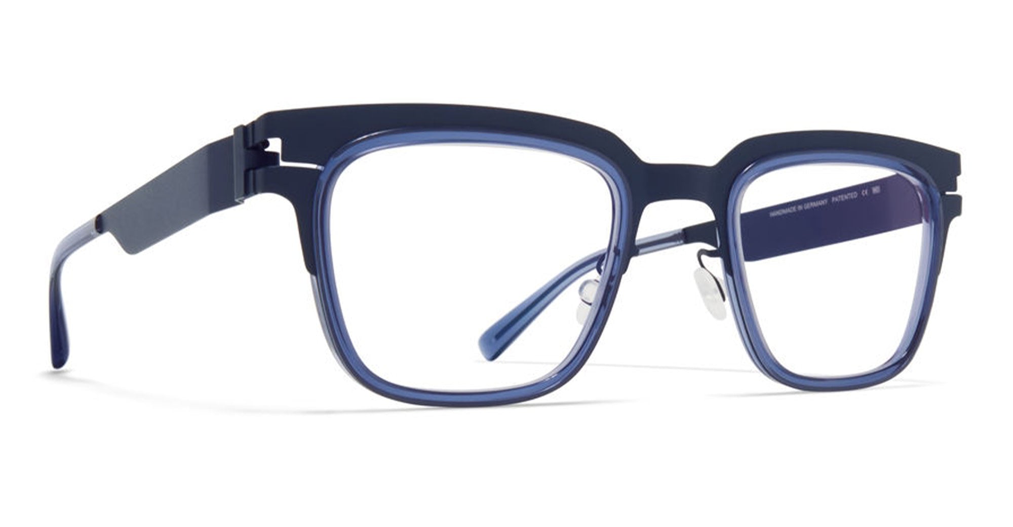Ottica Mondello Roma - Mykita - 10082016 - RAYMOND - A62 Indigo / Deep Ocean RX - stainless steel - shape  - blue - EYEWEAR - EYEGLASSES - Unisex,Uomo,Donna,Women,Men - lens  - Made In Germany
