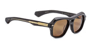 Ottica Mondello Roma - Jacques Marie Mage - JMMTAM-5K - TAMERLIS - WALNUT - Acetate - shape Squared - brown - EYEWEAR - SUNGLASSES - Unisex,Uomo,Donna,Women,Men - lens orange - Made In Japan
