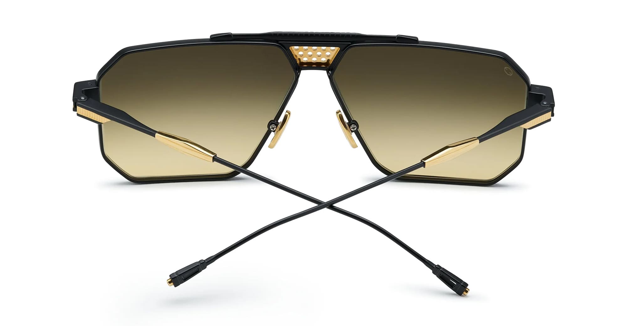 Ottica Mondello Roma - T HENRI - BMC008 - BERLINETTE - TRAVERSE II - Titanium - shape  - Black, gold - EYEWEAR - SUNGLASSES - Unisex,Uomo,Donna,Women,Men - lens  - Made In Japan
