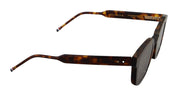 Ottica Mondello Roma - Thom Browne - UES412A-G0002-215-48 - RECTANGULAR - MED BROWN - Acetate - shape Rectangular - brown - EYEWEAR - SUNGLASSES - Uomo,Men - lens Brown - Made In Japan