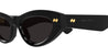 Ottica Mondello Roma - Bottega Veneta - BV1350S-001 - BV1350S-001 - BLACK - Acetate - shape Cat-eye - Black - EYEWEAR - SUNGLASSES - Donna,Women - lens Grey - Made In Japan