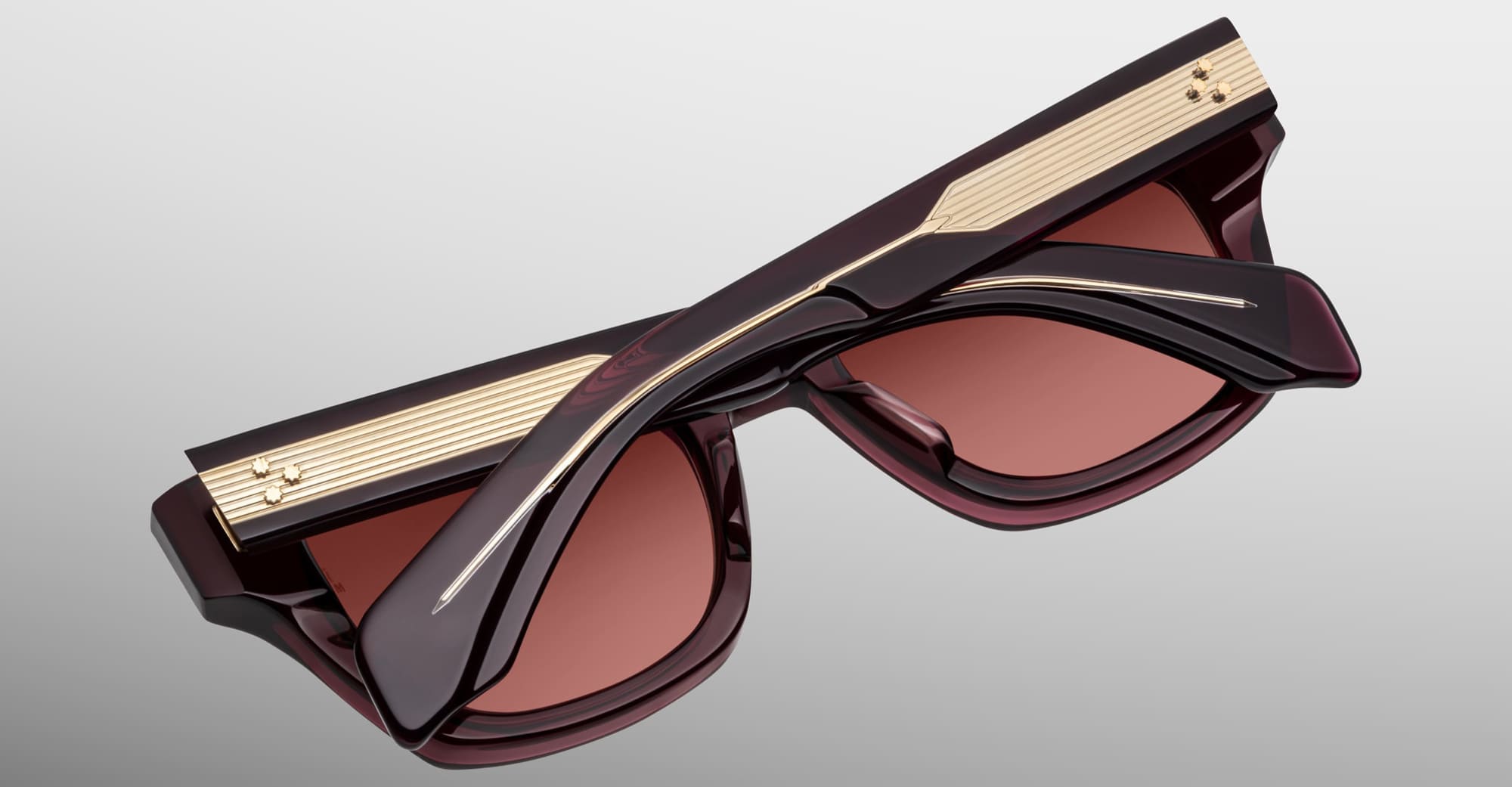 Ottica Mondello Roma - Jacques Marie Mage - JMMDEX-18M - DEALAN 53 - AMARENA - Acetate - shape Squared - red - EYEWEAR - SUNGLASSES - Unisex,Uomo,Donna,Women,Men - lens red - Made In Japan