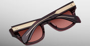 Ottica Mondello Roma - Jacques Marie Mage - JMMDEX-18M - DEALAN 53 - AMARENA - Acetate - shape Squared - red - EYEWEAR - SUNGLASSES - Unisex,Uomo,Donna,Women,Men - lens red - Made In Japan
