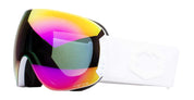 Ottica Mondello Roma - Out Of - 2G010124 - OPEN - WHITE / THE ONE LOTO LENS - nylon - shape Mask - White - EYEWEAR - GOGGLES - Unisex,Uomo,Donna,Women,Men - lens Pink - Made In Italy