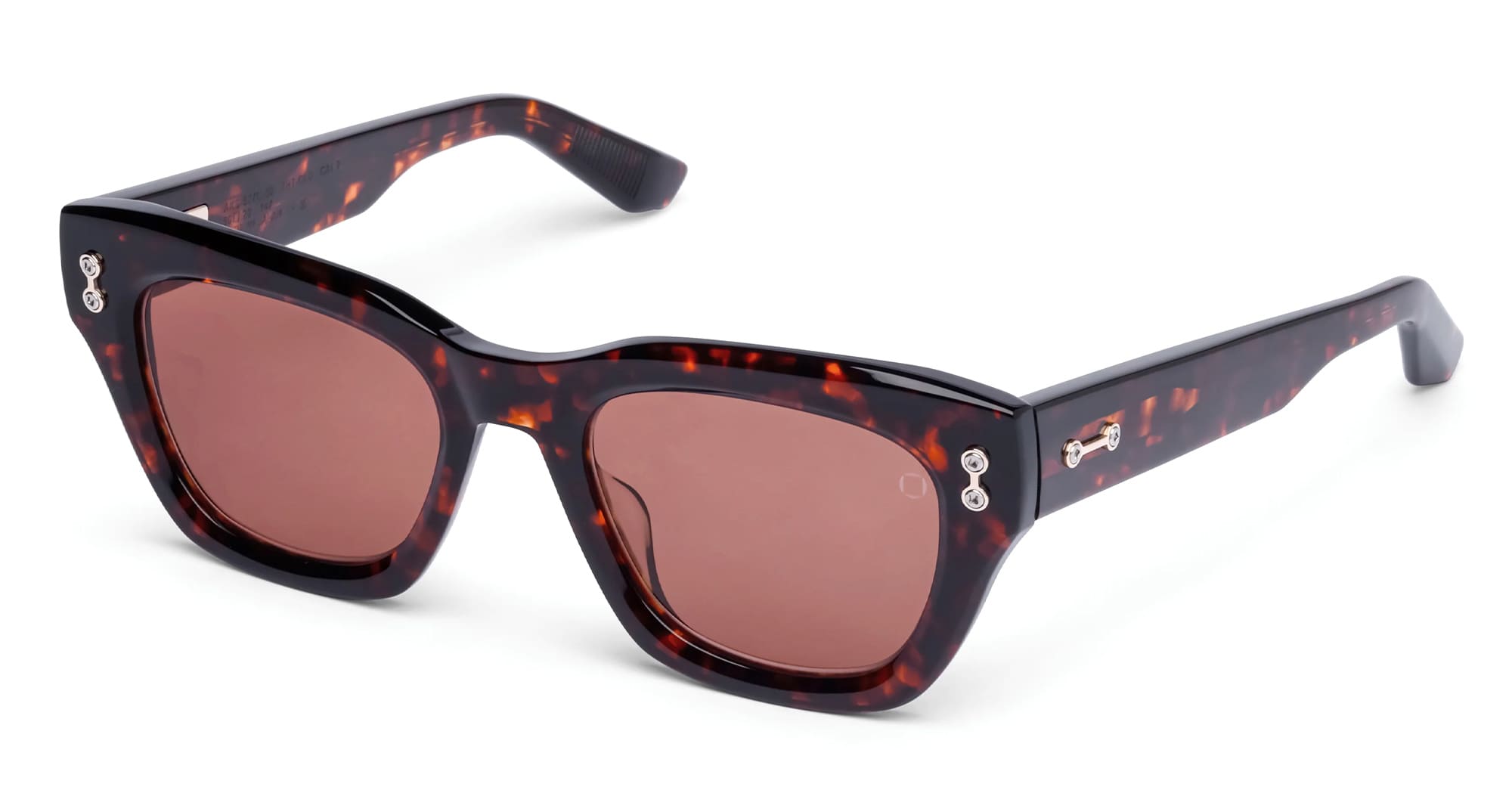 Ottica Mondello Roma - Akoni - AKS-527C-50 - NEBULA - RED HAVANA / 12K GOLD - Acetate - shape  - havana, gold - EYEWEAR - SUNGLASSES - Unisex,Uomo,Donna,Women,Men - lens  - Made In Japan