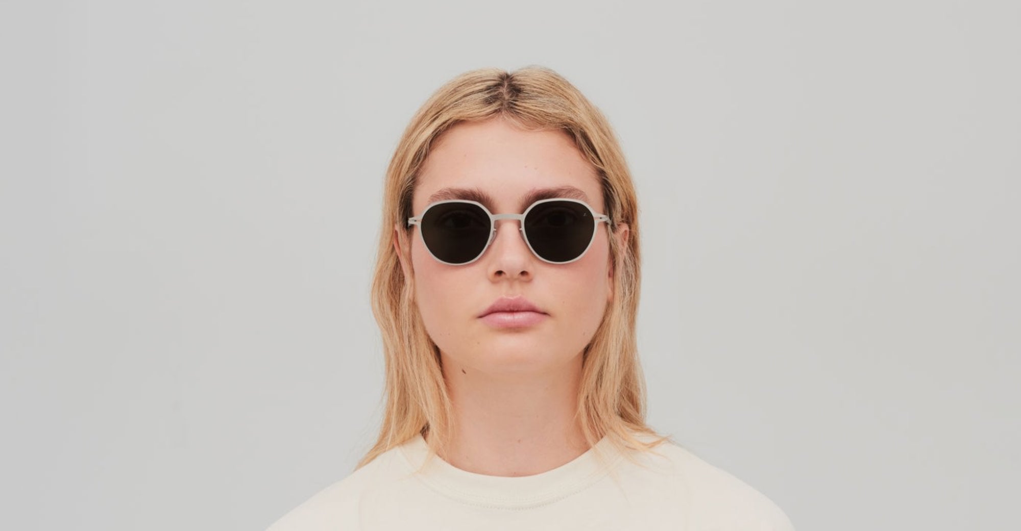Ottica Mondello Roma - Mykita - 10091562 - ML18 - Matte silver /  Leica Green 85 Lens - stainless steel - shape  - Silver - EYEWEAR - SUNGLASSES - Unisex,Uomo,Donna,Women,Men - lens  - Made In Germany