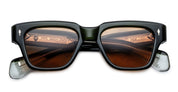Ottica Mondello Roma - Jacques Marie Mage - JMMFE-18L - FELLINI - BORNEO - Acetate - shape  - green - EYEWEAR - SUNGLASSES - Unisex,Uomo,Donna,Women,Men - lens  - Made In Japan