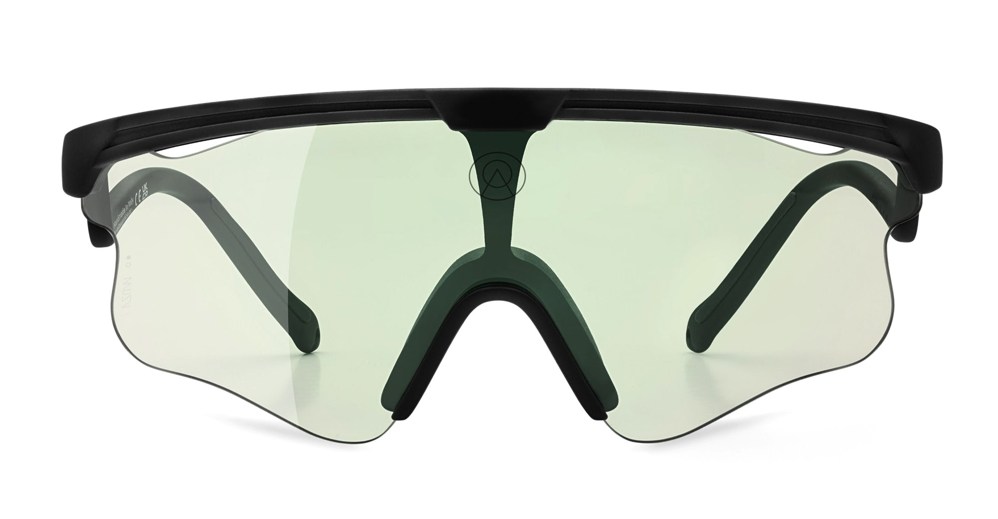 Ottica Mondello Roma - Alba Optics - 8053806717896 - DELTA LEI - BLACK / VZUM F-LENS BTL - Tr90 - shape Mask - Black - EYEWEAR - SUNGLASSES - Unisex,Uomo,Donna,Women,Men - lens blue green - Made In Italy
