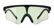 Ottica Mondello Roma - Alba Optics - 8053806717896 - DELTA LEI - BLACK / VZUM F-LENS BTL - Tr90 - shape Mask - Black - EYEWEAR - SUNGLASSES - Unisex,Uomo,Donna,Women,Men - lens blue green - Made In Italy