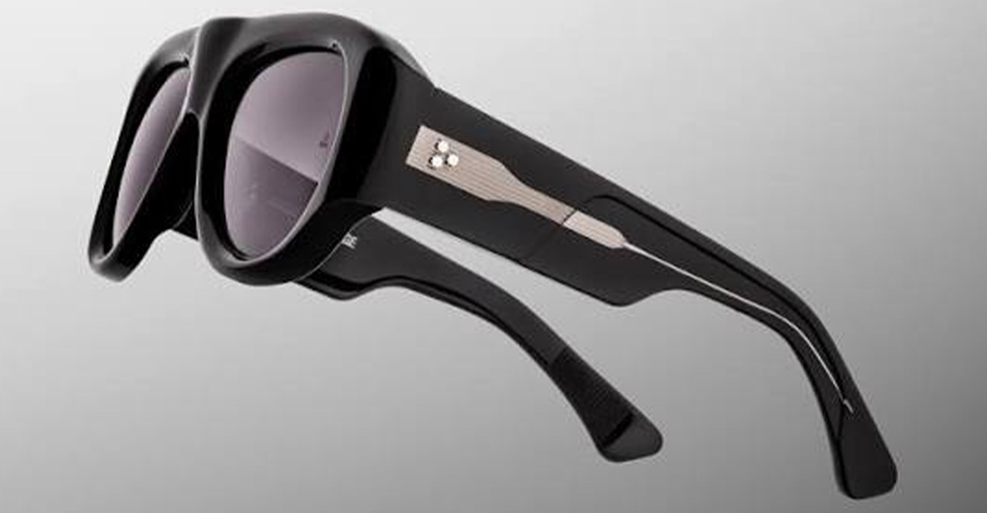 Ottica Mondello Roma - Jacques Marie Mage - JMMBQ-58 - BEL AIR - RAVEN - Acetate - shape Pilot - Black - EYEWEAR - SUNGLASSES - Unisex,Uomo,Donna,Women,Men - lens Grey - Made In Japan