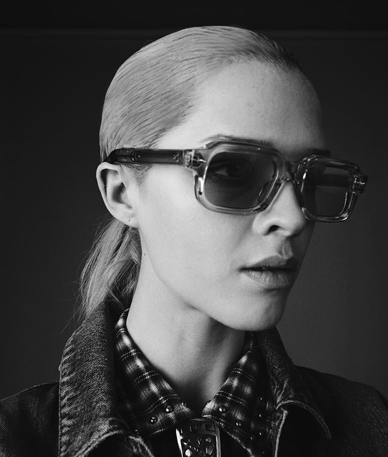 Ottica Mondello Roma - Jacques Marie Mage - JMMSN-13Y - SANDRO - MINK - Acetate - shape Rectangular - grey - EYEWEAR - SUNGLASSES - Unisex,Uomo,Donna,Women,Men - lens Gradient pink - Made In Japan