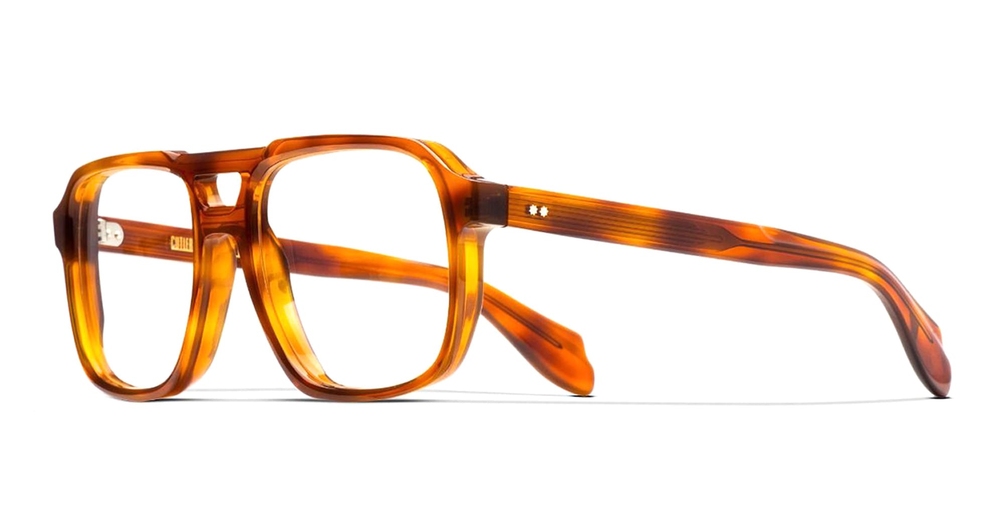 Ottica Mondello Roma - Cutler and Gross - CGOP-1394-55-06 - 1394 - HONEY TURTLE HAVANA RX - Acetate - shape Aviator - Tortoise - EYEWEAR - EYEGLASSES - Unisex,Uomo,Donna,Women,Men - lens Clear - Made In Italy