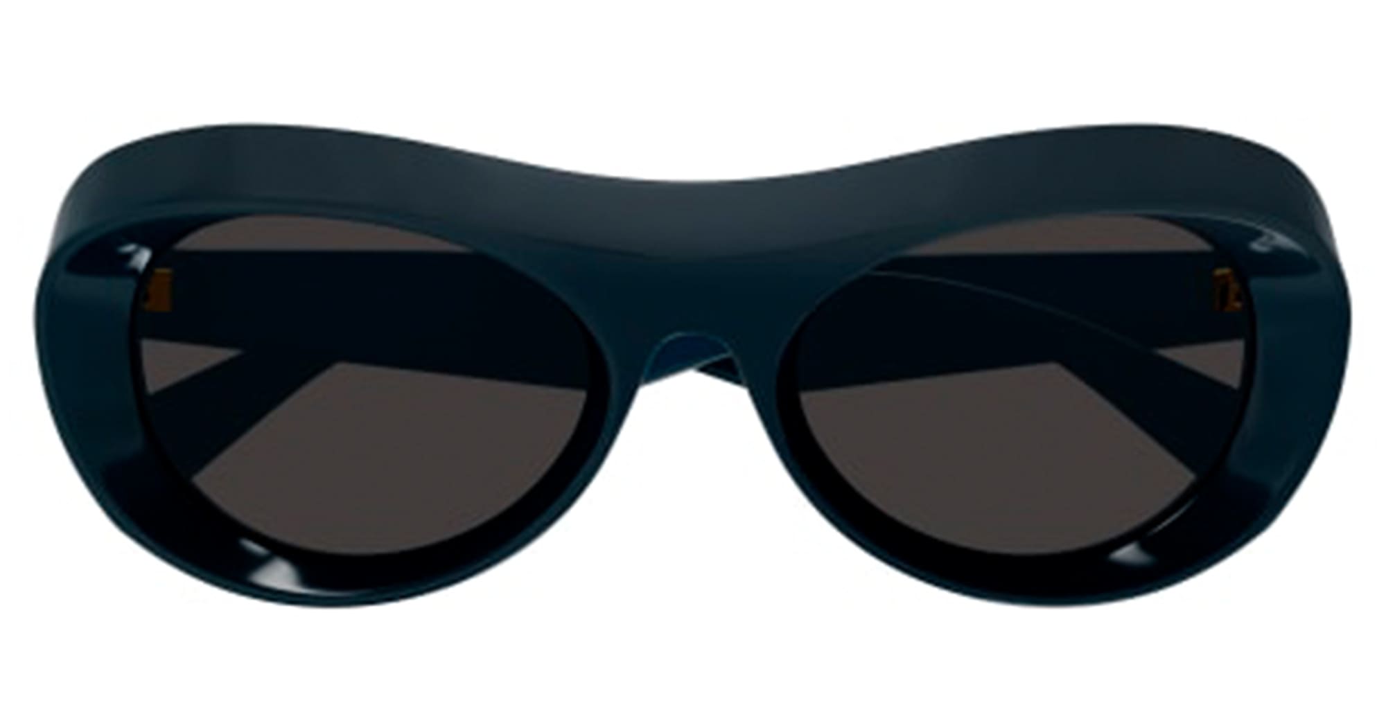 Ottica Mondello Roma - Bottega Veneta - BV1284S-001 - BV1284S-001 - BLUE - Acetate - shape Oval - blue - EYEWEAR - SUNGLASSES - Donna,Women - lens Grey - Made In Japan