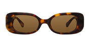 Ottica Mondello Roma - LINDA FARROW - LFL1117C2SUN - LOLA - T-SHELL / YELLOW GOLD - Acetate - shape Rectangular - Tortoise - EYEWEAR - SUNGLASSES - Donna,Women - lens Brown - Made In Italy