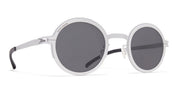 Ottica Mondello Roma - Mykita - 10300643 - MR007 AL2 - White Silver / Silver / Dark Grey Lens - stainless steel - shape  - Silver - EYEWEAR - SUNGLASSES - Unisex,Uomo,Donna,Women,Men - lens  - Made In Germany
